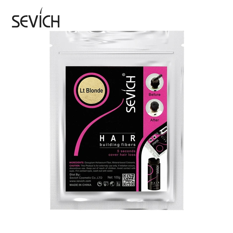 Blender Conceal Styling Fiber Hair Powders Thinning Loss Building Hair Fibers Keratin Eyelash Extension 100G Black 10 Colors