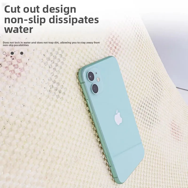 High-Quality Cute Panda Bathroom Non-Slip Mat Antiwear PVC Waterproof anti Slip Bathroom Rugs Floor Mat