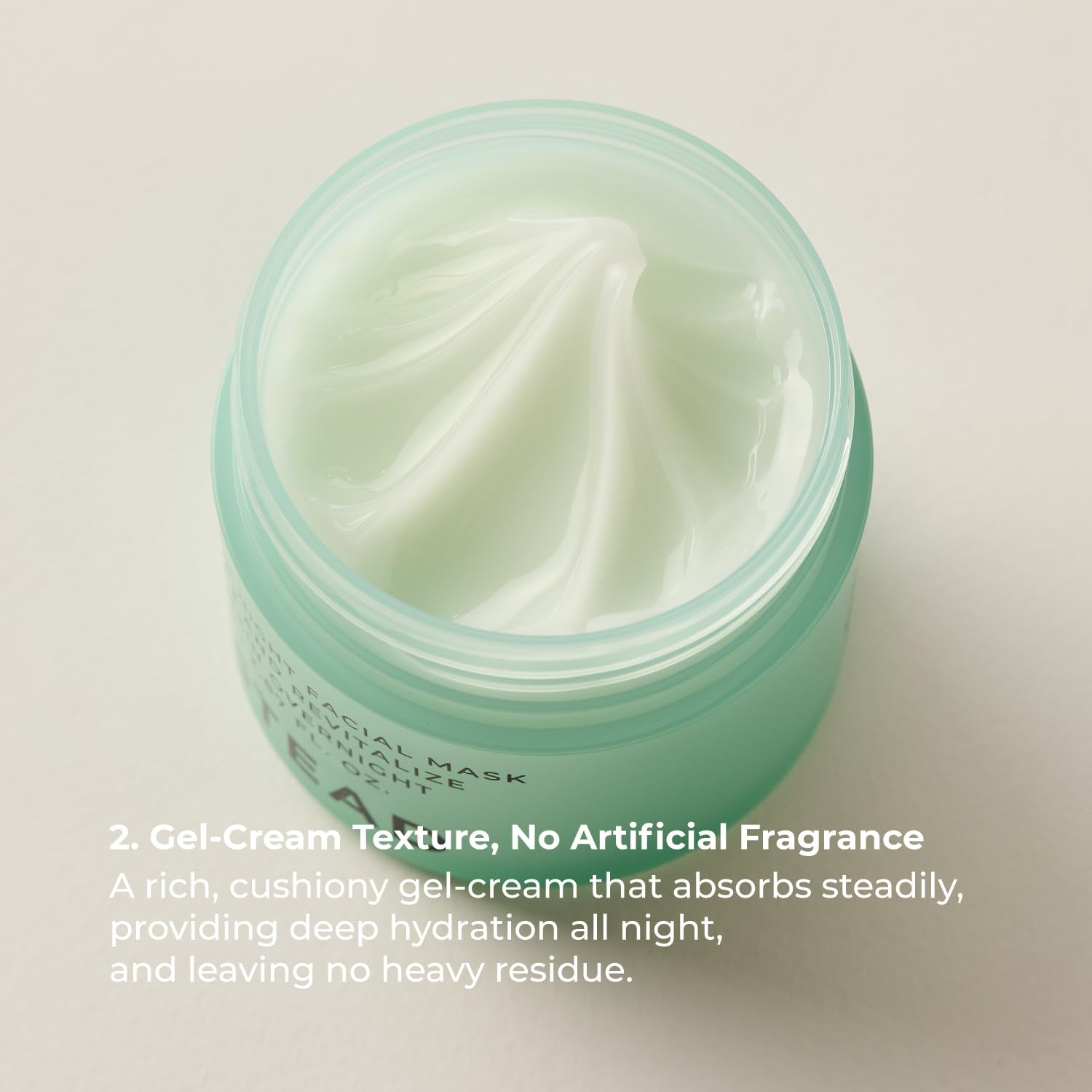 Aquaporin Night Facial Mask - Enriched with Deep Moisture Complex for Revitalized, Supple, and Luminous Skin Overnight 2.87 Fl. Oz.