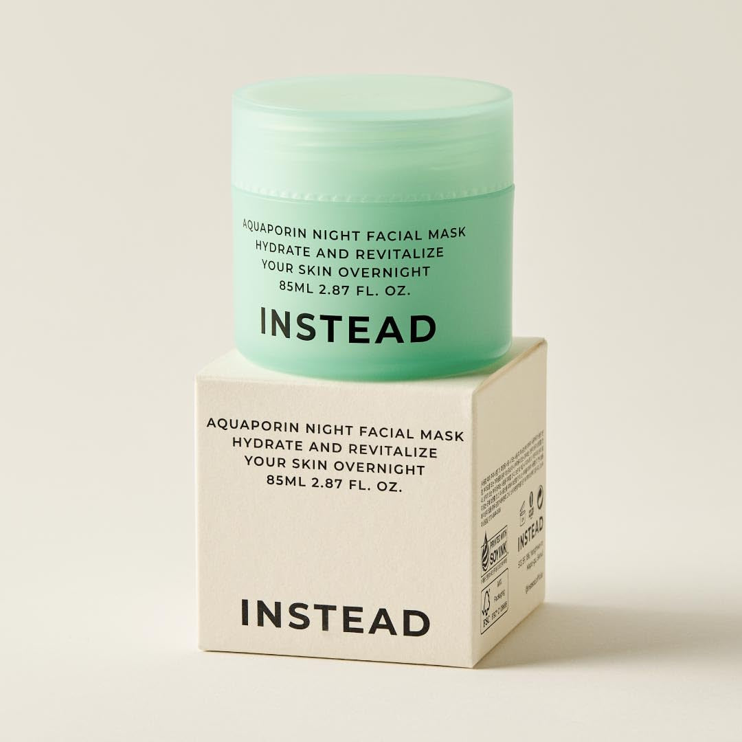 Aquaporin Night Facial Mask - Enriched with Deep Moisture Complex for Revitalized, Supple, and Luminous Skin Overnight 2.87 Fl. Oz.