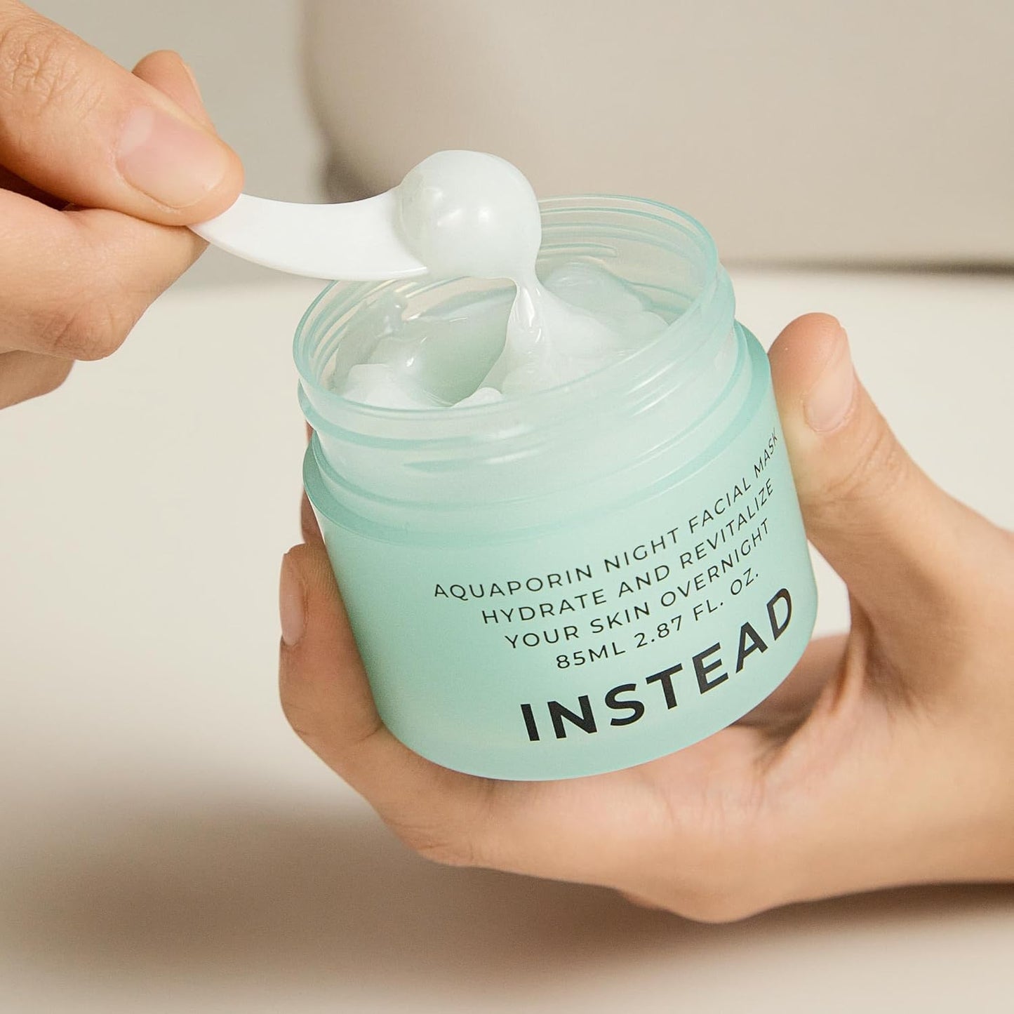 Aquaporin Night Facial Mask - Enriched with Deep Moisture Complex for Revitalized, Supple, and Luminous Skin Overnight 2.87 Fl. Oz.