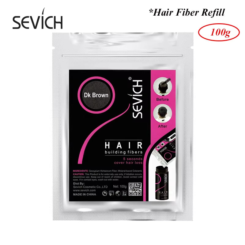 Blender Conceal Styling Fiber Hair Powders Thinning Loss Building Hair Fibers Keratin Eyelash Extension 100G Black 10 Colors