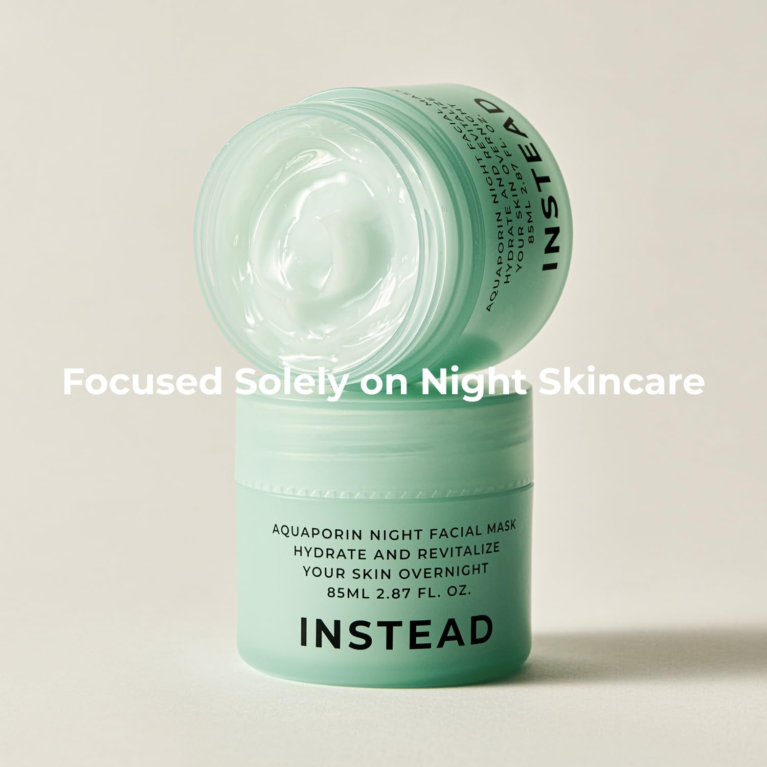 Aquaporin Night Facial Mask - Enriched with Deep Moisture Complex for Revitalized, Supple, and Luminous Skin Overnight 2.87 Fl. Oz.