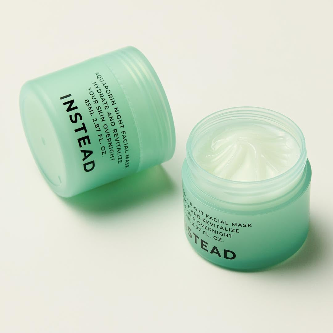 Aquaporin Night Facial Mask - Enriched with Deep Moisture Complex for Revitalized, Supple, and Luminous Skin Overnight 2.87 Fl. Oz.