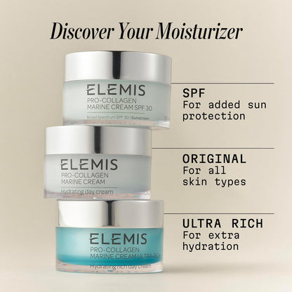 Pro-Collagen Marine Cream SPF 30, Lightweight Anti-Wrinkle Daily Facial Moisturizer