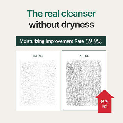 Daily Wash (10.14Fl Oz) - Face and Body Cleanser, Moisturizing for Sensitive Skin. Remove Makeup, Impurities. Korean Skin Care, Mildly Acidic.