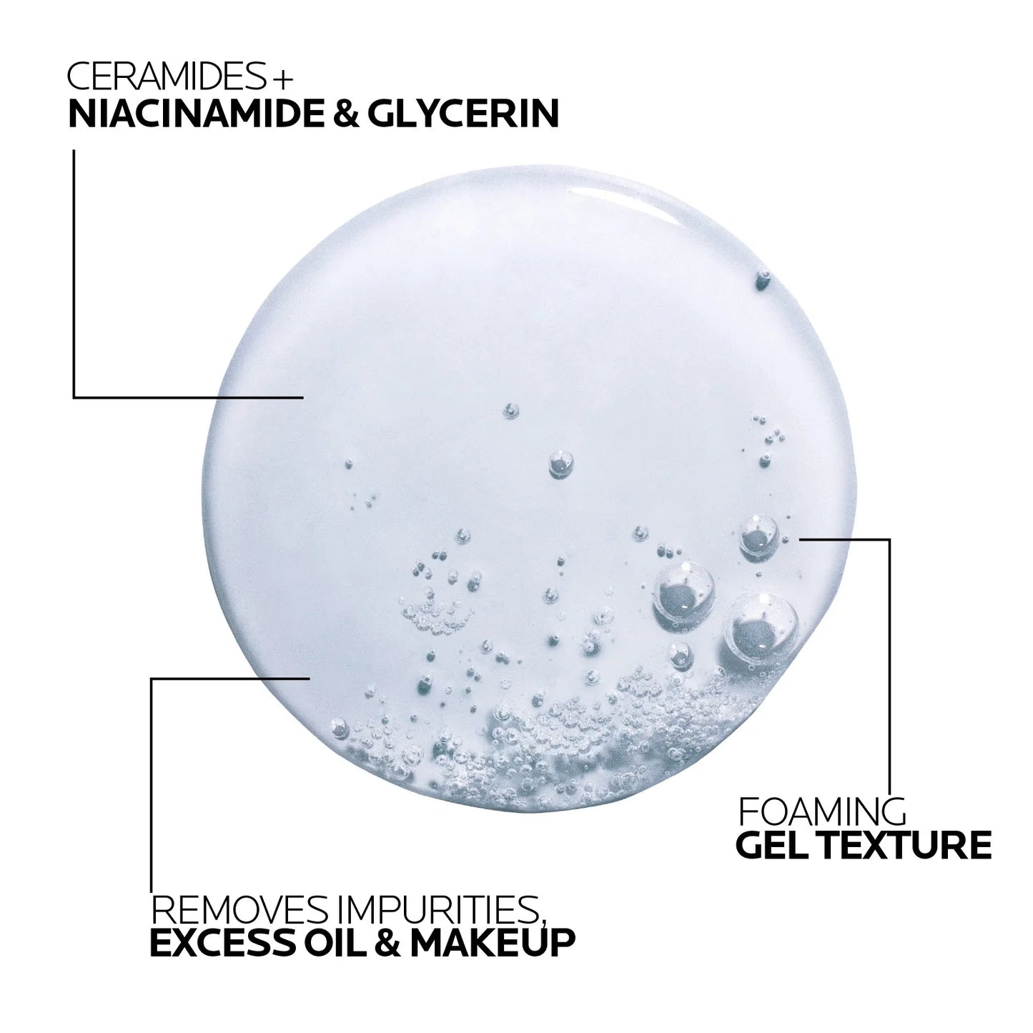 Toleriane Purifying Foaming Facial Cleanser, 13.52 Fl Oz