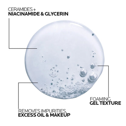 Toleriane Purifying Foaming Facial Cleanser, 13.52 Fl Oz