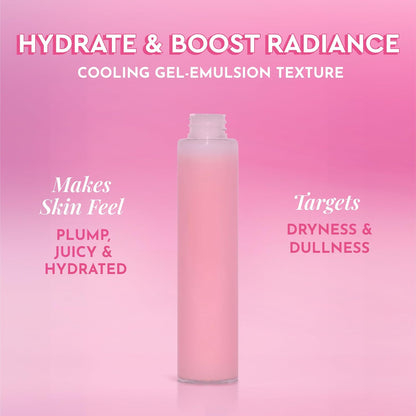 Refill Pink Juice Water Gel Face Moisturizer for Women, Men & Teens - Hydrating Hyaluronic Acid, Radiance Boosting, Non-Comedogenic, Oil-Free, Lasting Korean Skin Care for Oily Skin, 60Ml